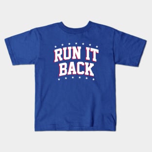 Run It Back - Blue Kids T-Shirt